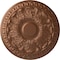 Ekena Millwork Colton Ceiling Medallion (Fits Canopies up to 4 3/4"), 15 3/4"OD x 1 1/2"P, Polished Copper CM15CNPOS - alternate 1